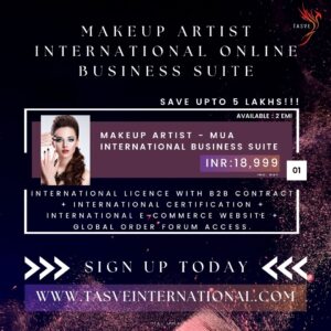 Makeup Artist - MUA International Online Business Suite (PART 1 PAYMENT)