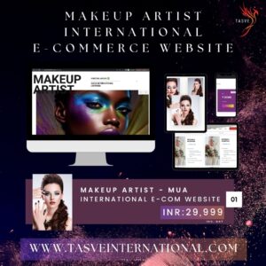 MUA International E-Commerce Website Page