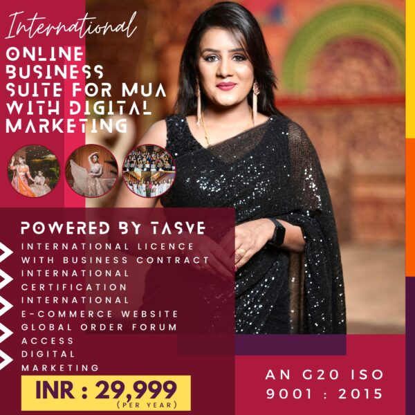International Online B-Suite [2] with Digital Marketing For MUA | Bhavya Gowda Makeup Studio & Academy