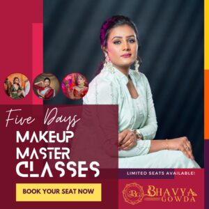 PROFESSIONAL 5 DAYS MAKEUP MASTER CLASS | BHAVYA GOWDA MAKEUP STUDIO